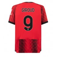 AC Milan Olivier Giroud #9 Fotballklær Hjemmedrakt 2023-24 Kortermet